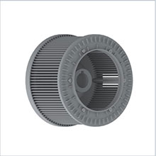 Staged impeller